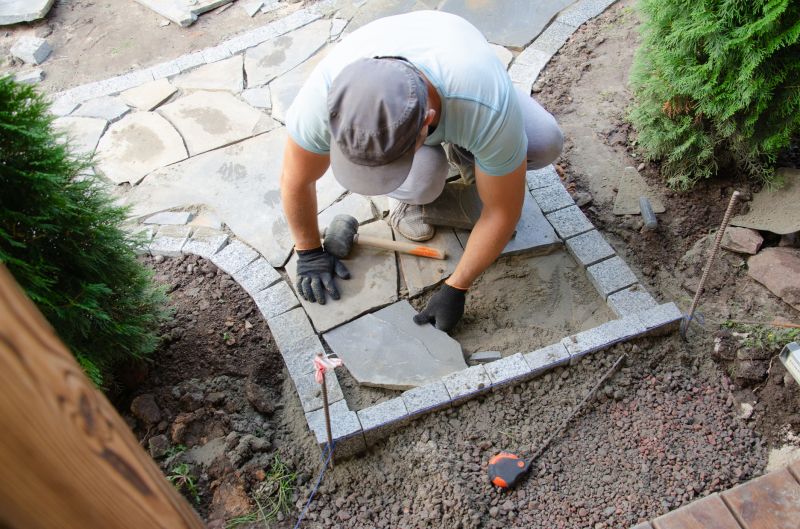 Flagstone Patio Construction