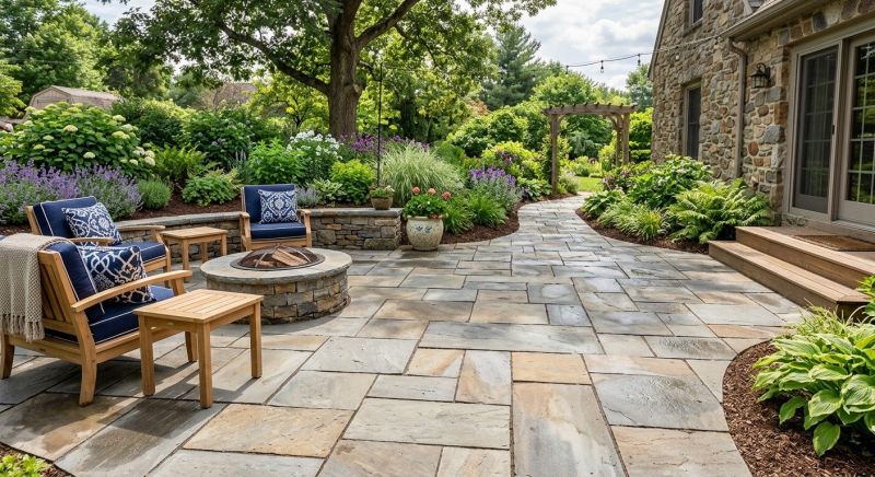 Flagstone Patio Construction Service